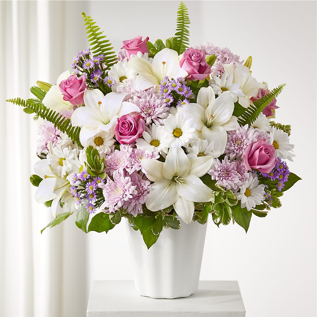 Warmest Thoughts Tabletop Basket – Grayson Florist And Gifts, Independence VA