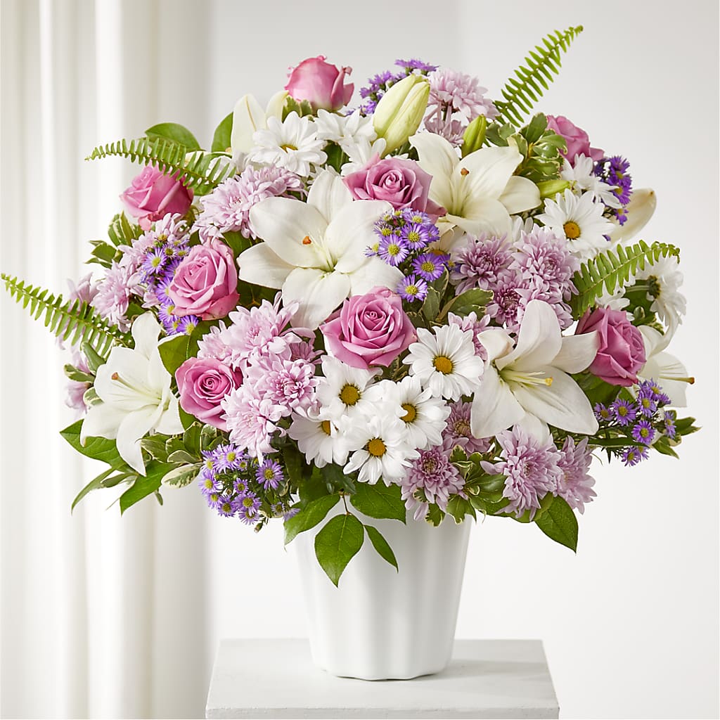 Warmest Thoughts Tabletop Basket – Grayson Florist And Gifts, Independence VA