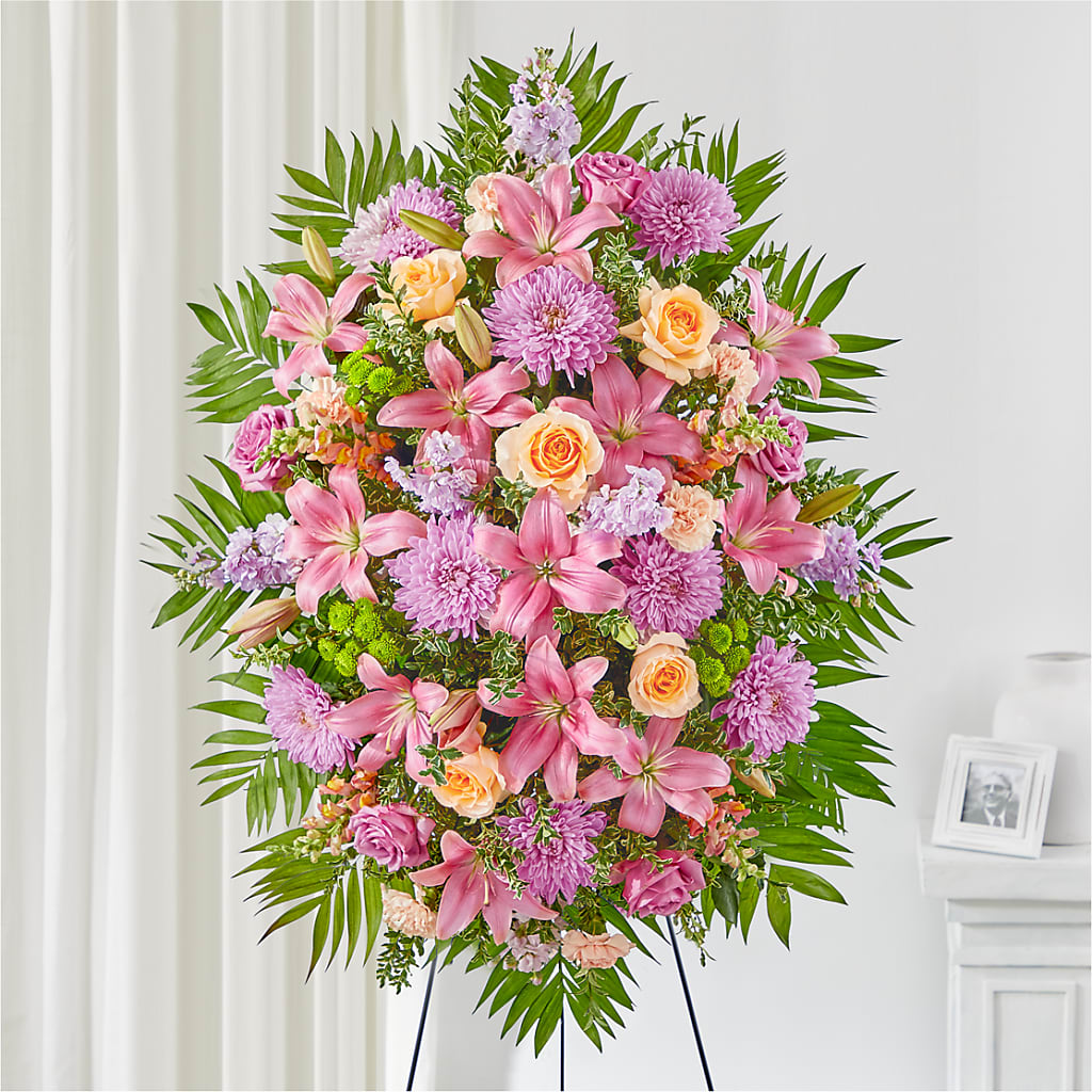 Love & Light Standing Spray – Grayson Florist And Gifts, Independence VA