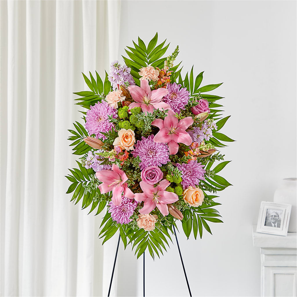 Love & Light Standing Spray – Grayson Florist And Gifts, Independence VA