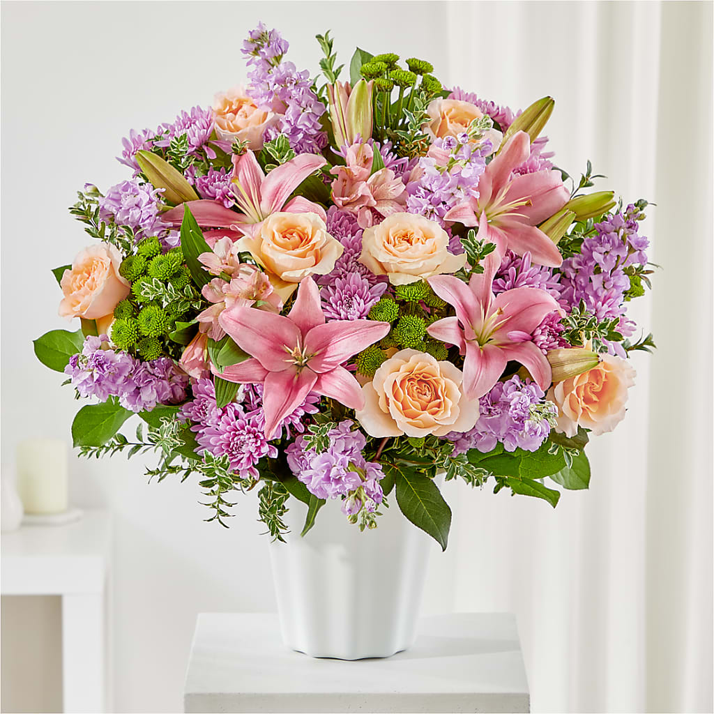 Supportive Embrace Tabletop Basket – Grayson Florist And Gifts, Independence VA