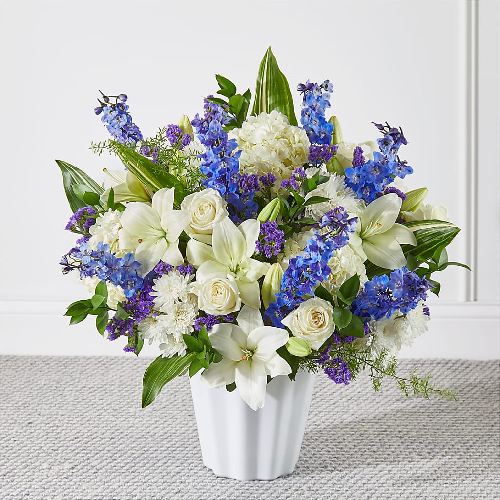 Take Comfort Floor Basket – Grayson Florist And Gifts, Independence VA