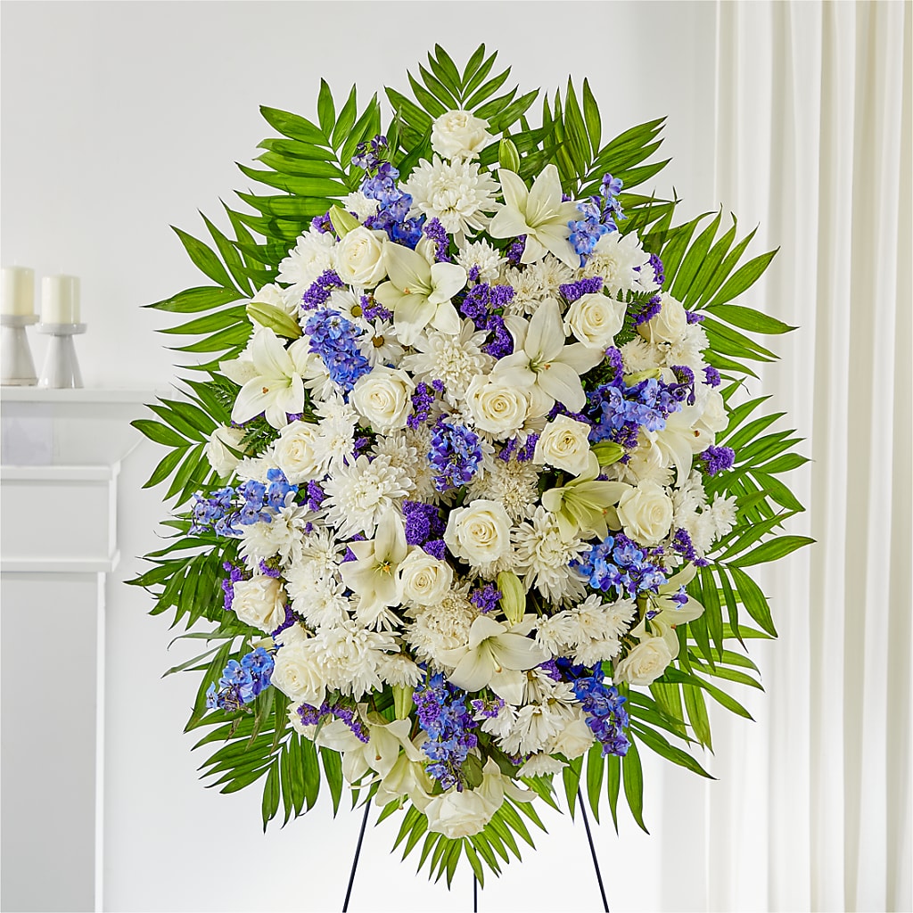 At Rest Standing Spray – Grayson Florist And Gifts, Independence VA