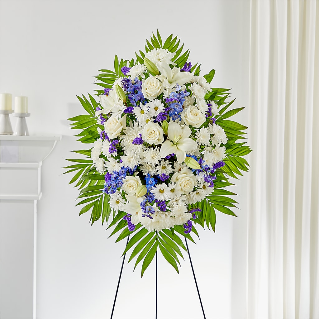 At Rest Standing Spray – Grayson Florist And Gifts, Independence VA