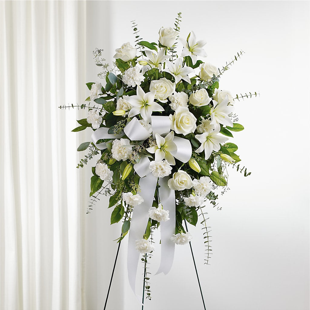 With Care Standing Spray – Grayson Florist And Gifts, Independence VA