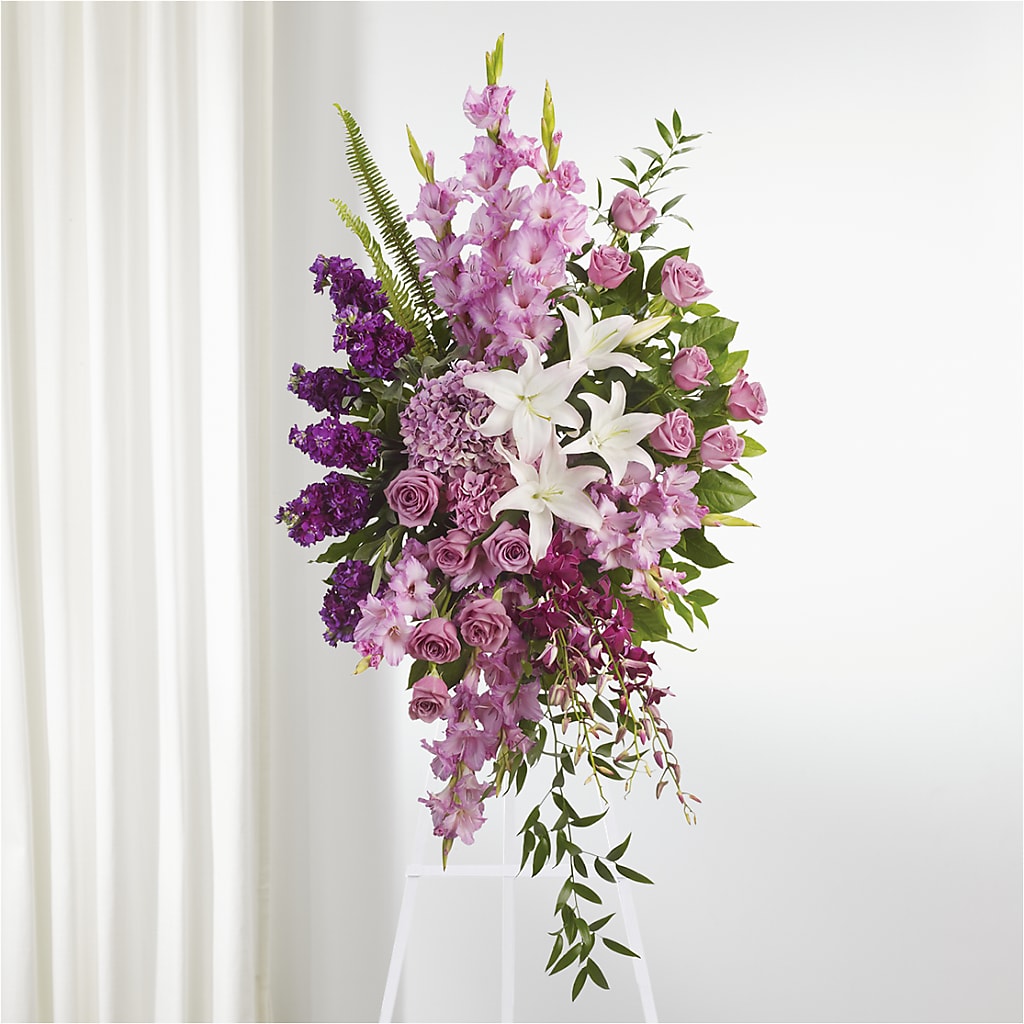 Never Alone Standing Spray – Grayson Florist And Gifts, Independence VA