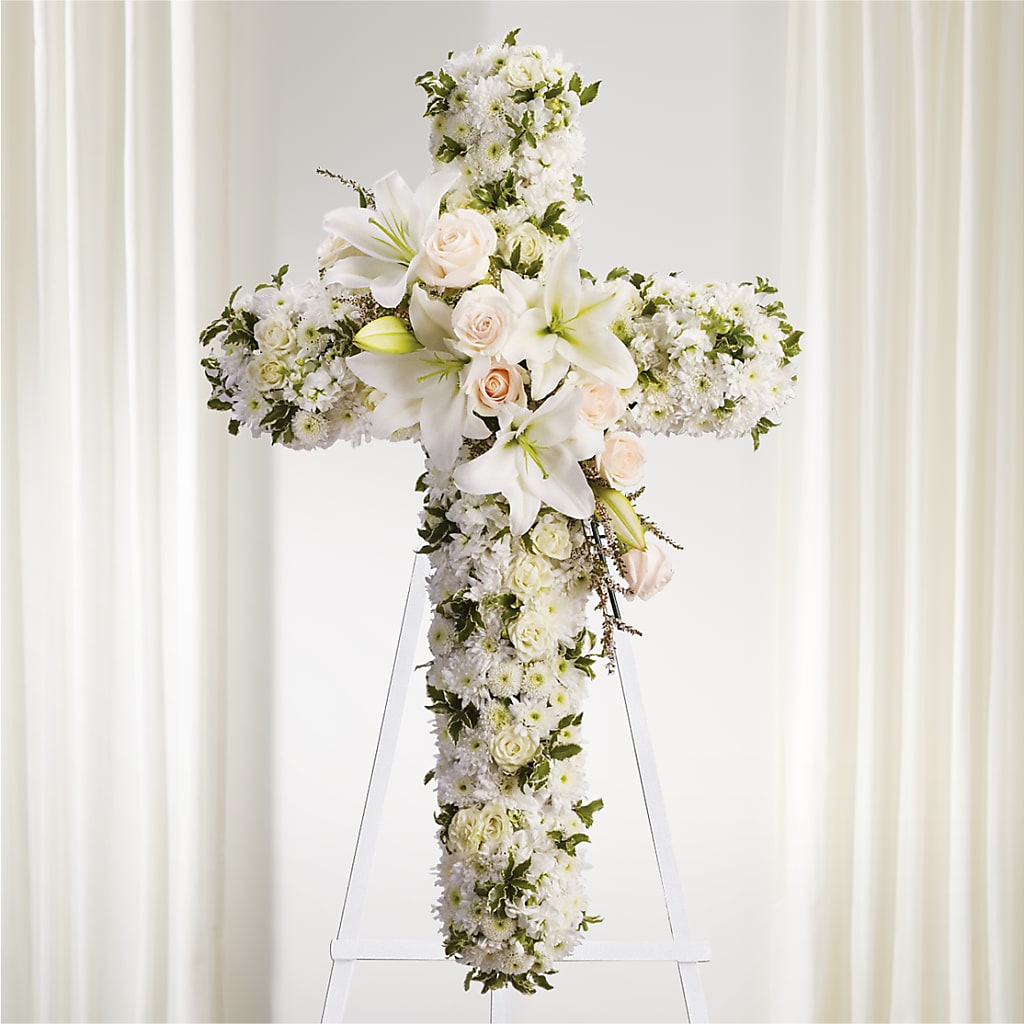 Spiritual Guidance Standing Spray – Grayson Florist And Gifts, Independence VA