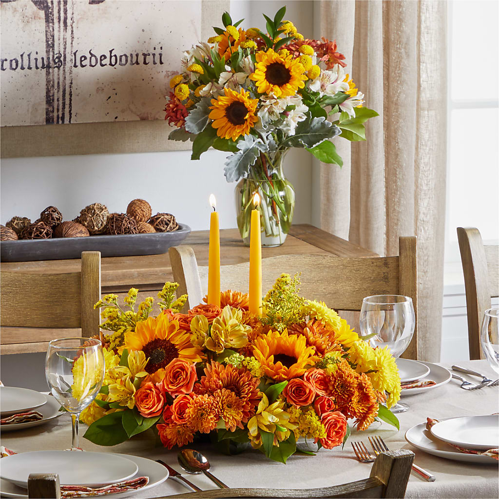 Golden Gathering Bundle – Grayson Florist And Gifts, Independence VA