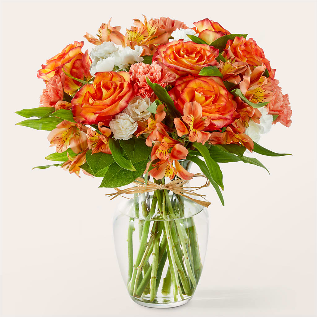 Apricot Glow Bouquet – Grayson Florist And Gifts, Independence VA
