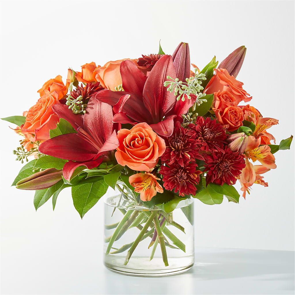 Crimson Leaves Bouquet – Grayson Florist And Gifts, Independence VA