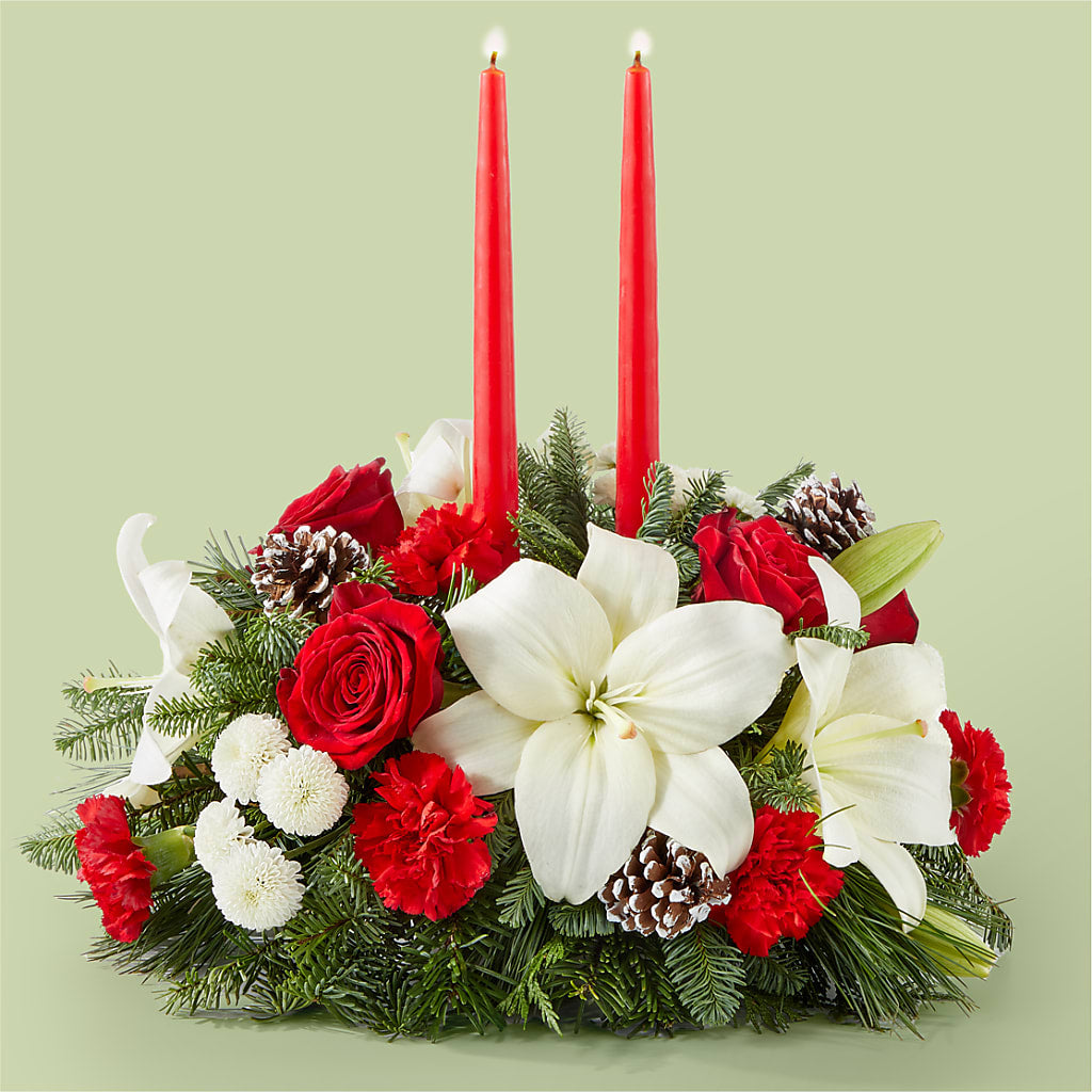 Seasonal Festivities Centerpiece – Grayson Florist And Gifts, Independence VA