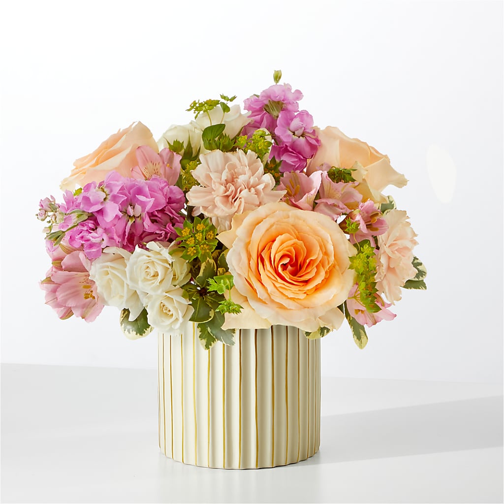 Paradise Bouquet with Ivory Vase – Grayson Florist And Gifts, Independence VA