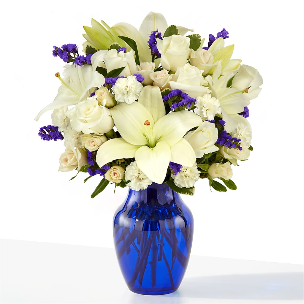 Sapphire Rush Bouquet – Grayson Florist And Gifts, Independence VA