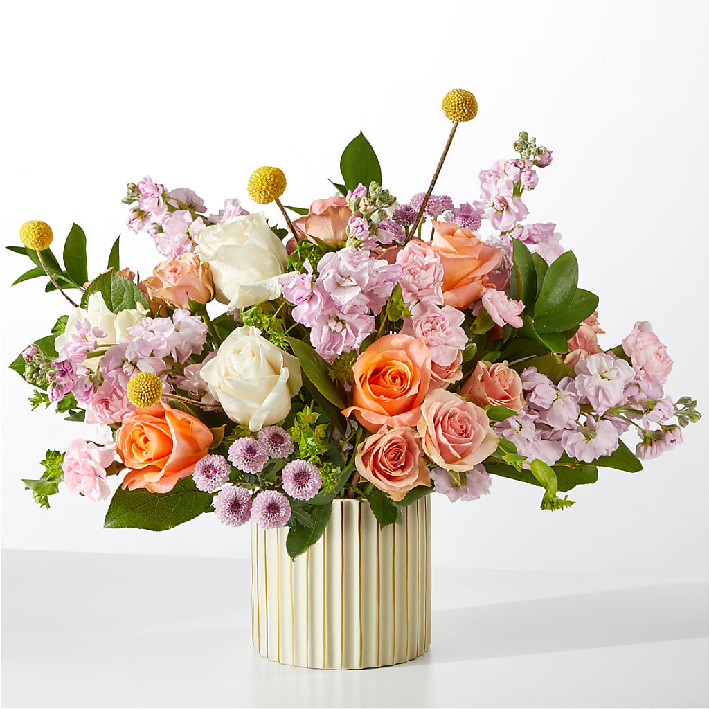 French Market Bouquet with Ivory Vase – Grayson Florist And Gifts, Independence VA