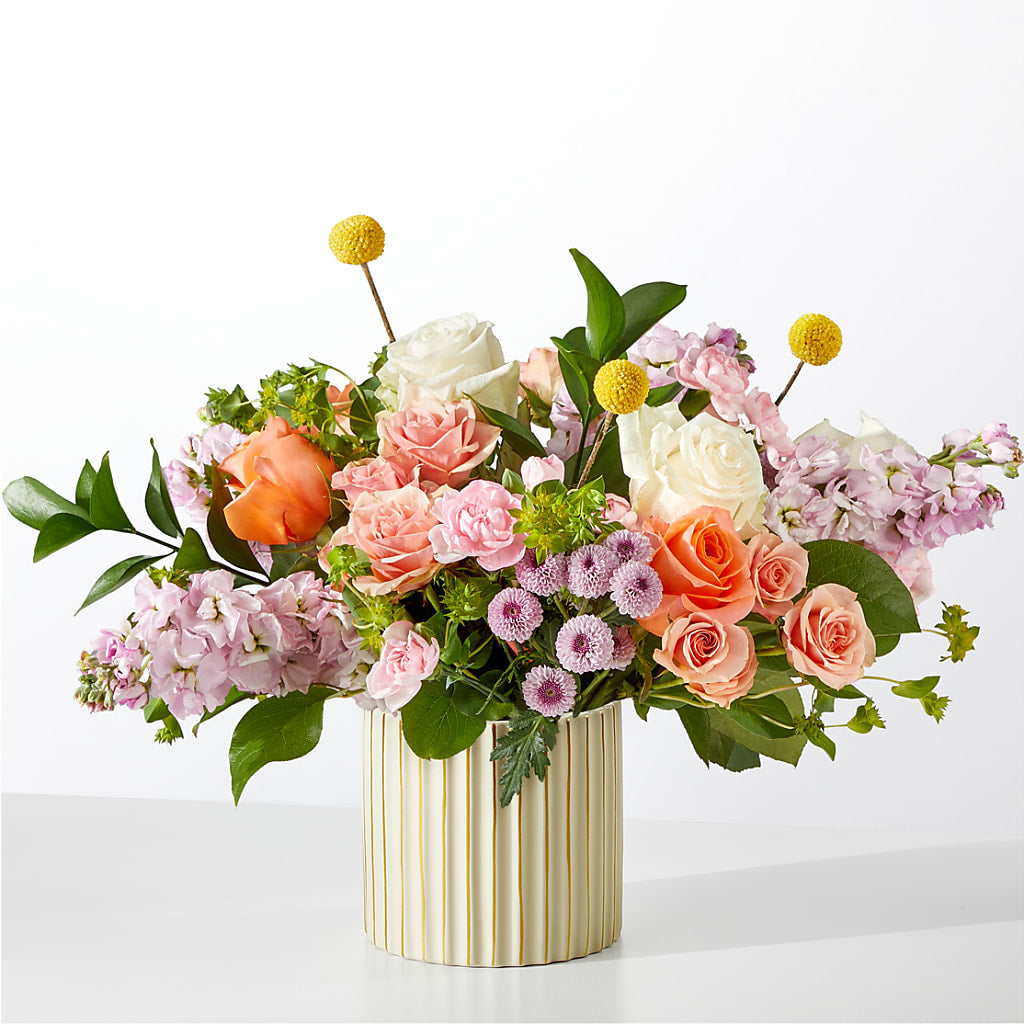 French Market Bouquet with Ivory Vase – Grayson Florist And Gifts, Independence VA