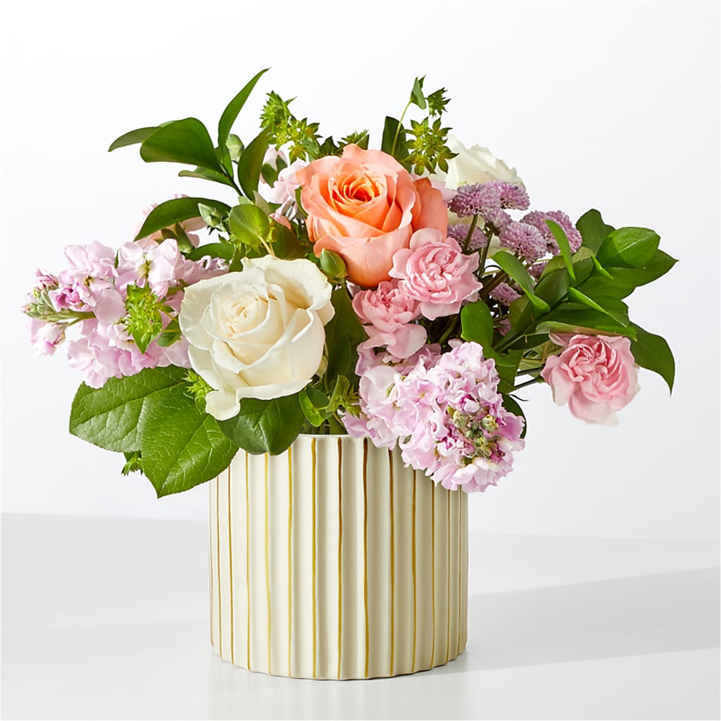 French Market Bouquet with Ivory Vase – Grayson Florist And Gifts, Independence VA
