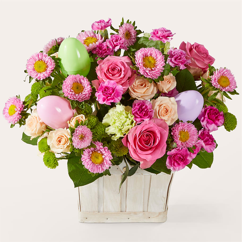 Get Eggcited Basket – Grayson Florist And Gifts, Independence VA