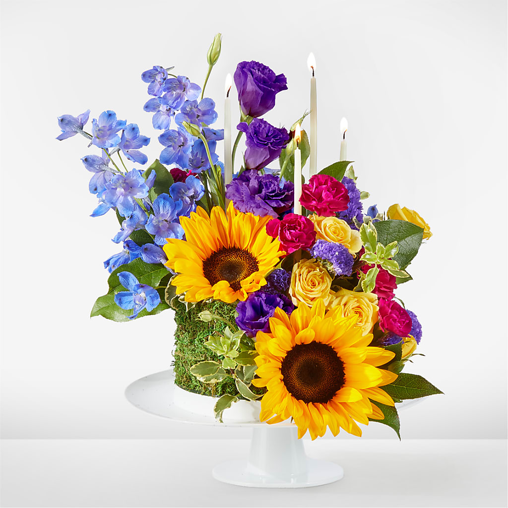 Star of the Day Floral Cake – Grayson Florist And Gifts, Independence VA
