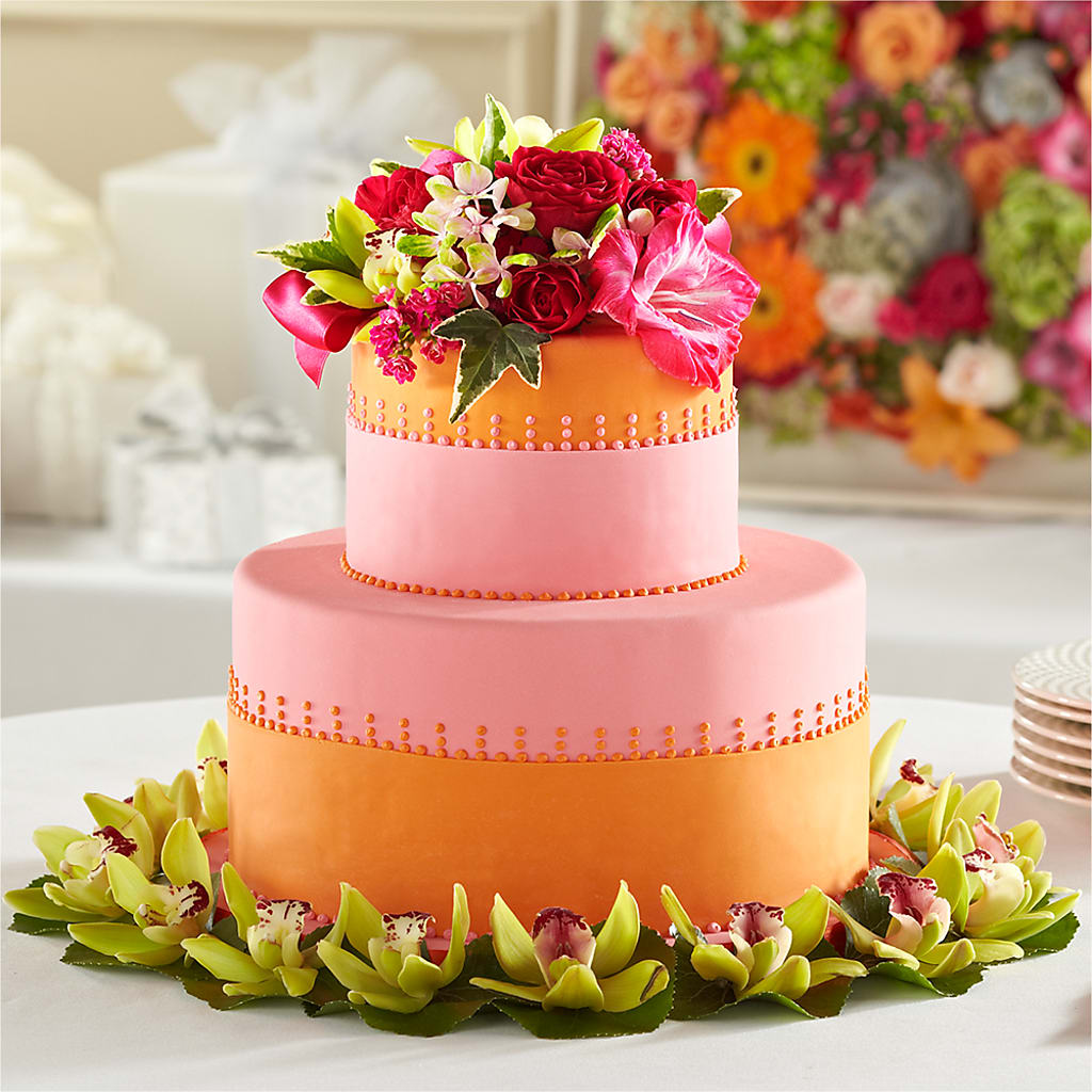 Sweet Citrus Cake Decor – Grayson Florist And Gifts, Independence VA