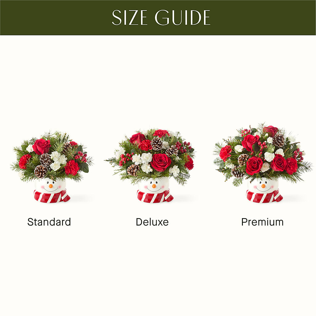 Jolly Snowman Bouquet –  Grayson Florist And Gifts, Independence VA