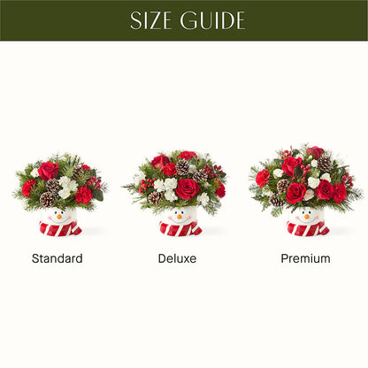 Jolly Snowman Bouquet –  Grayson Florist And Gifts, Independence VA