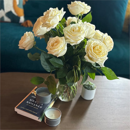 Long Stem Yellow Rose Bouquet –  Grayson Florist And Gifts, Independence VA