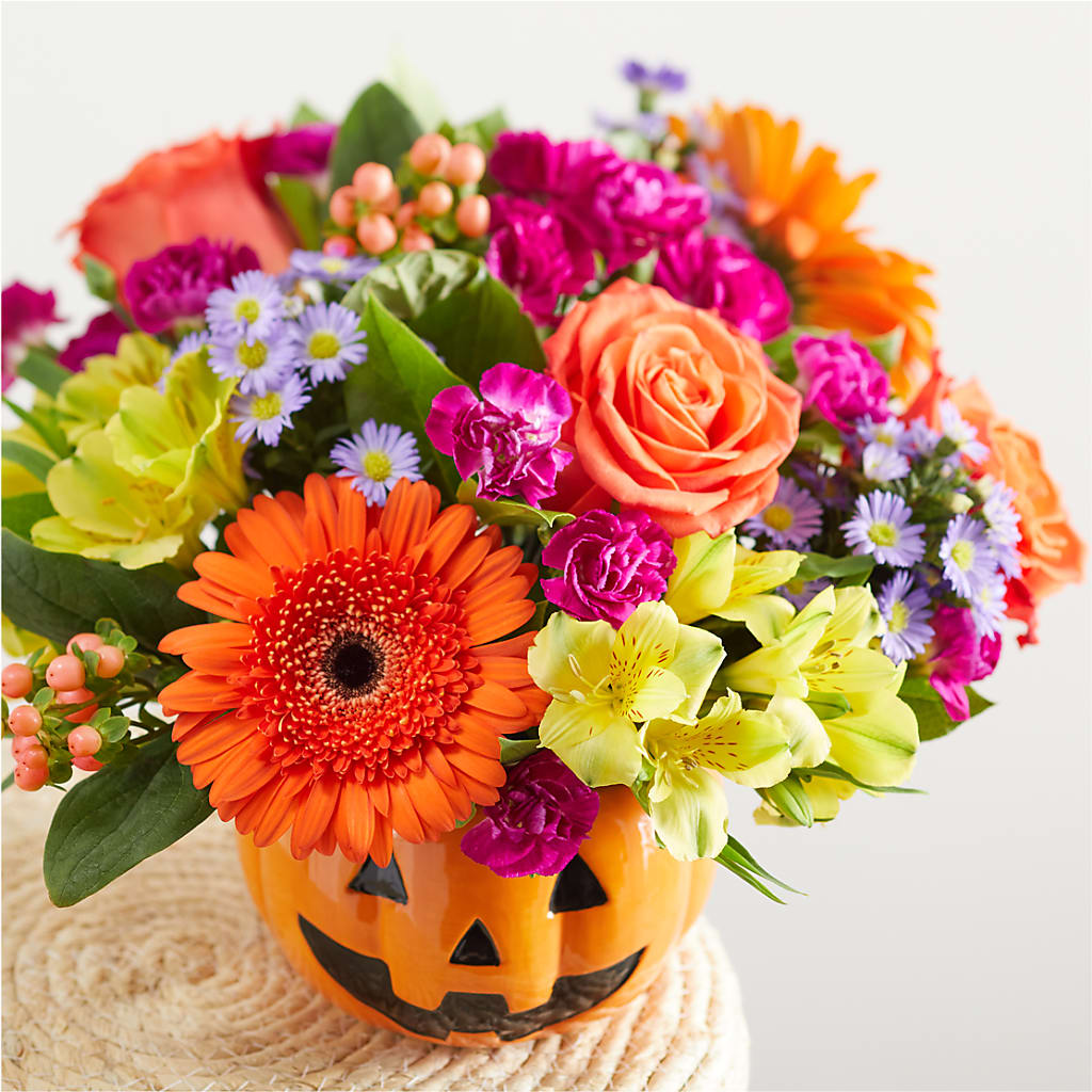 Tricks & Treats Pumpkin –  Grayson Florist And Gifts, Independence VA