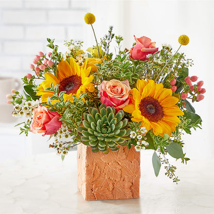 Sunflower Season Bouquet –  Grayson Florist And Gifts, Independence VA