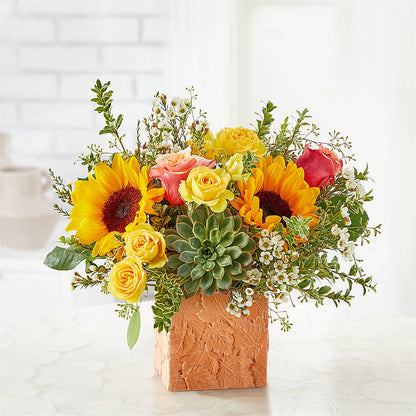 Sunflower Season Bouquet –  Grayson Florist And Gifts, Independence VA