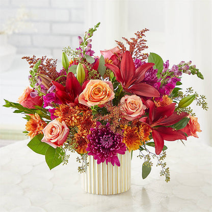 Burgundy Landscape Bouquet –  Grayson Florist And Gifts, Independence VA