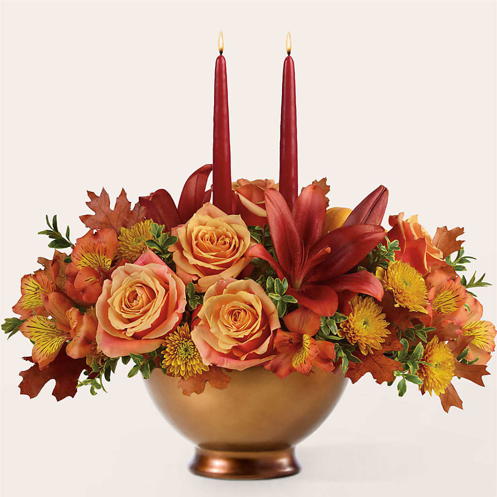 Harvest Table Centerpiece –  Grayson Florist And Gifts, Independence VA