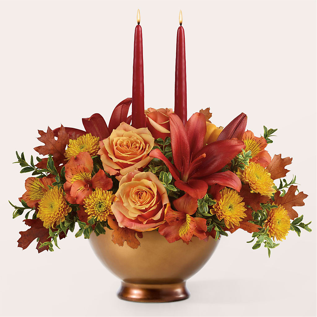 Harvest Table Centerpiece –  Grayson Florist And Gifts, Independence VA