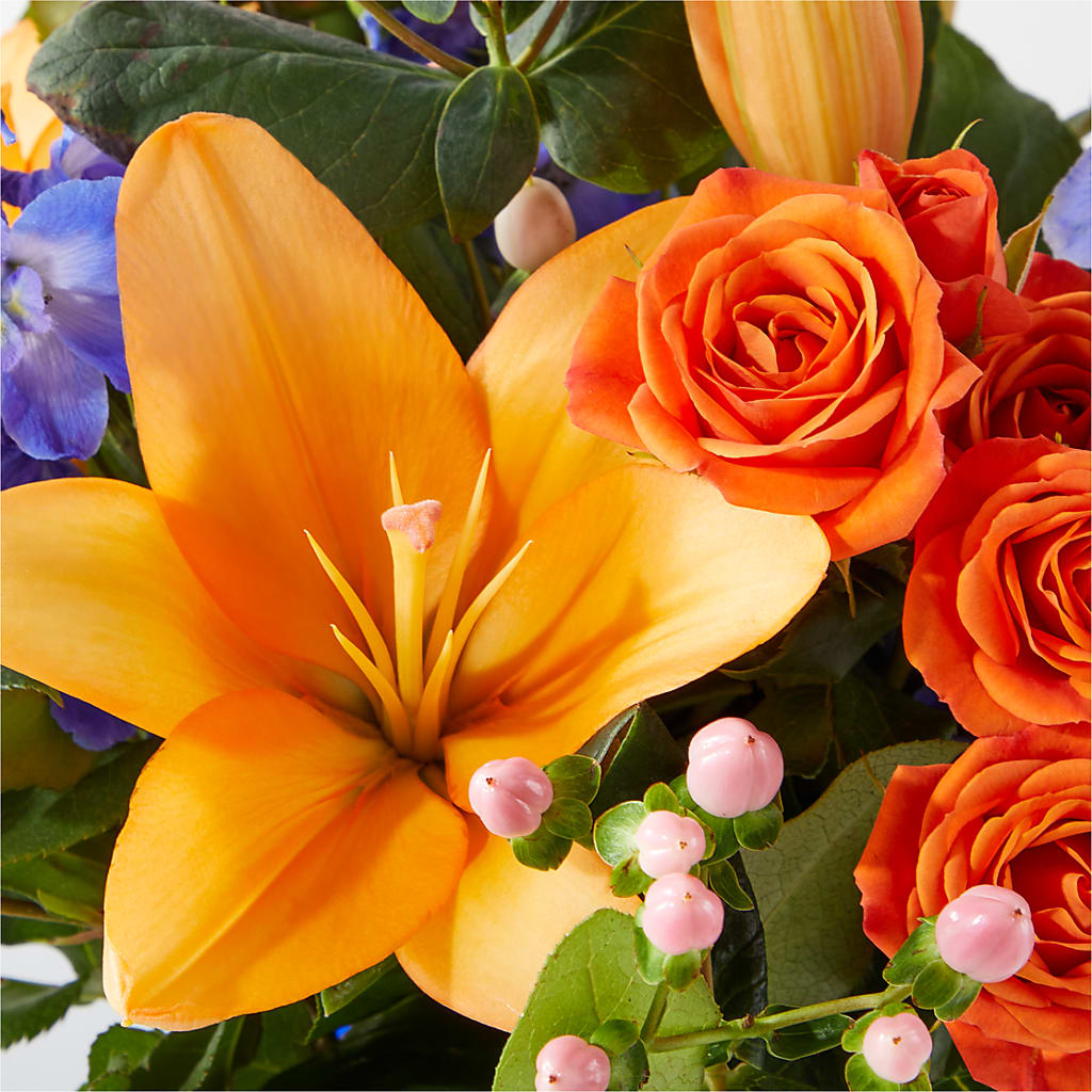 Radiant Citrus Bouquet –  Grayson Florist And Gifts, Independence VA