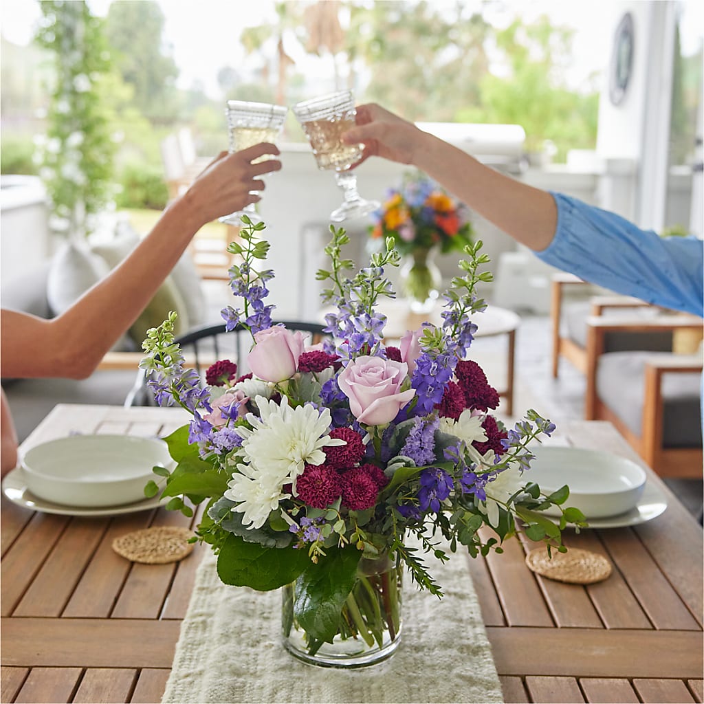 Violet Frost Bouquet –  Grayson Florist And Gifts, Independence VA