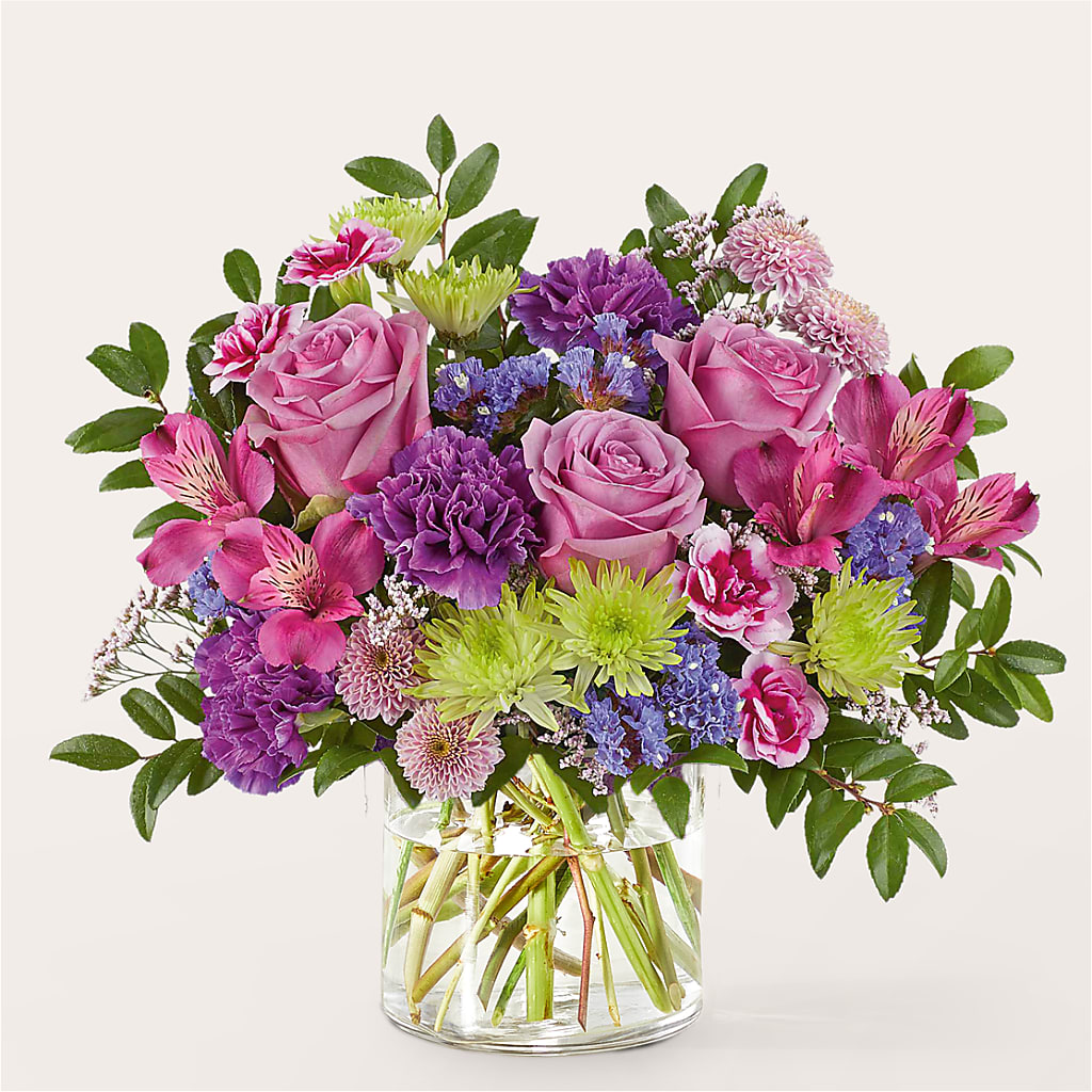 Glass Half Full Bouquet –  Grayson Florist And Gifts, Independence VA