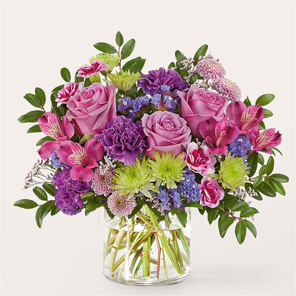 Glass Half Full Bouquet –  Grayson Florist And Gifts, Independence VA