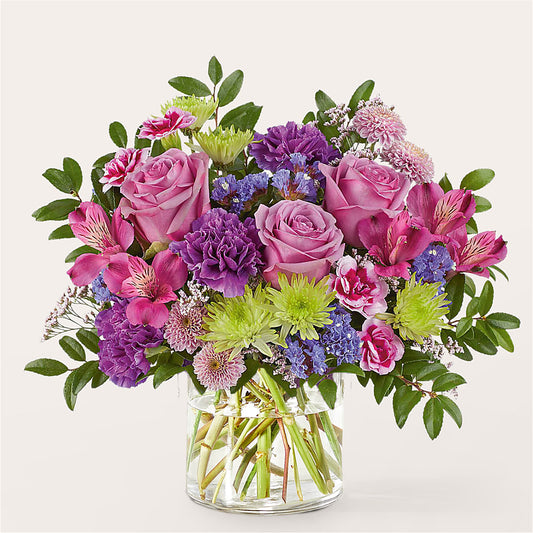 Glass Half Full Bouquet –  Grayson Florist And Gifts, Independence VA