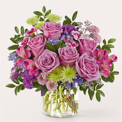 Glass Half Full Bouquet –  Grayson Florist And Gifts, Independence VA