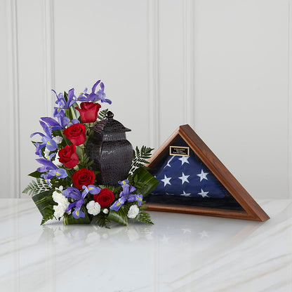 Patriotic Tribute Arrangement –  Grayson Florist And Gifts, Independence VA
