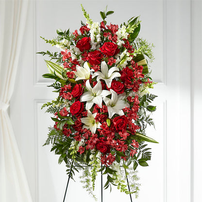 Everlasting Memory Standing Spray –  Grayson Florist And Gifts, Independence VA