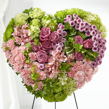 Heartwarming Standing Heart –  Grayson Florist And Gifts, Independence VA