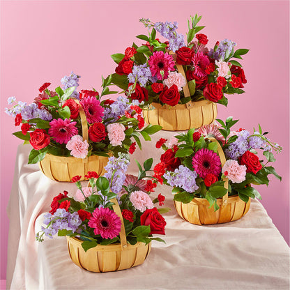 Pink Picnic Basket –  Grayson Florist And Gifts, Independence VA