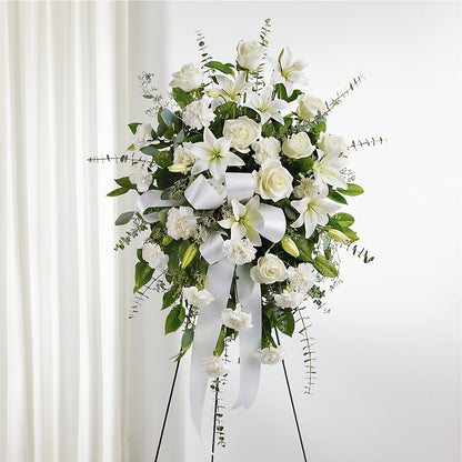 With Care Standing Spray –  Grayson Florist And Gifts, Independence VA