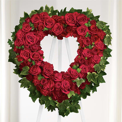 Wholehearted Standing Spray –  Grayson Florist And Gifts, Independence VA