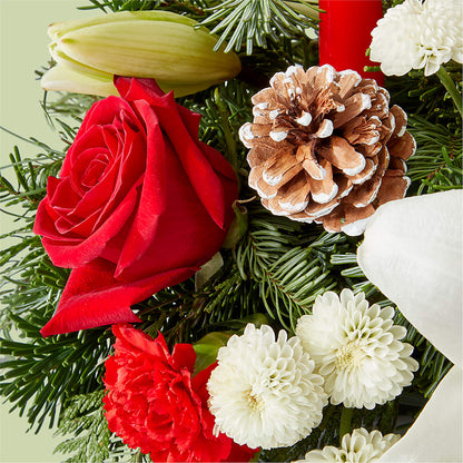 Seasonal Festivities Centerpiece –  Grayson Florist And Gifts, Independence VA