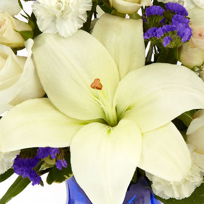 Sapphire Rush Bouquet –  Grayson Florist And Gifts, Independence VA