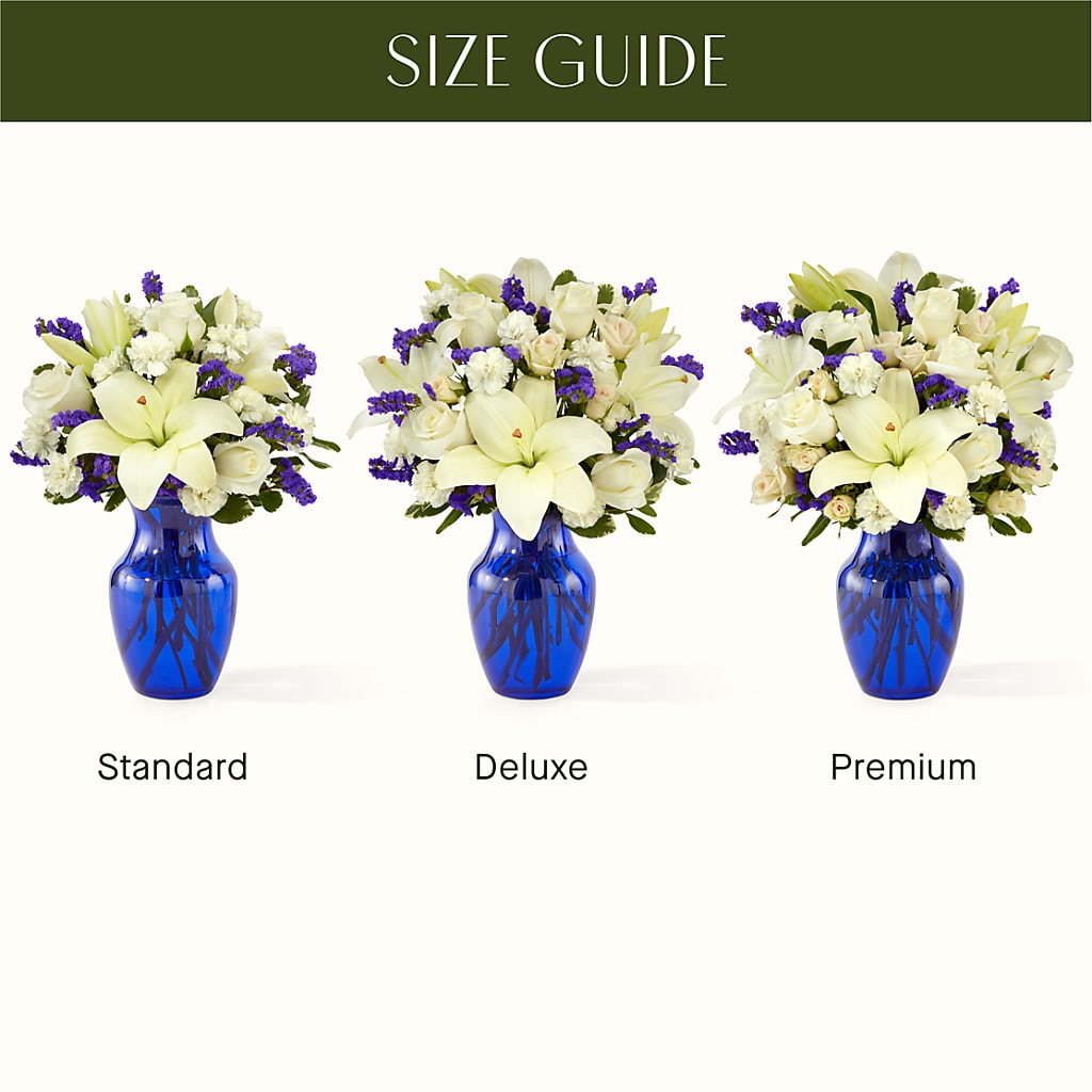 Sapphire Rush Bouquet –  Grayson Florist And Gifts, Independence VA