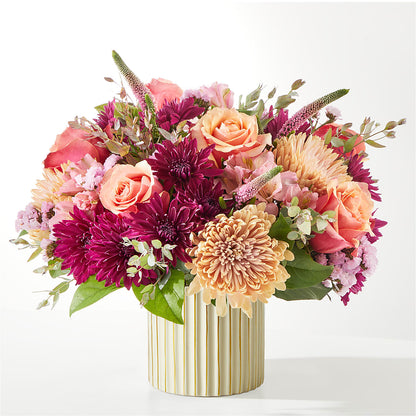 Berry Cobbler Bouquet with Ivory Vase –  Grayson Florist And Gifts, Independence VA