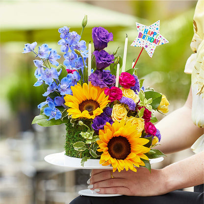 Star of the Day Floral Cake –  Grayson Florist And Gifts, Independence VA