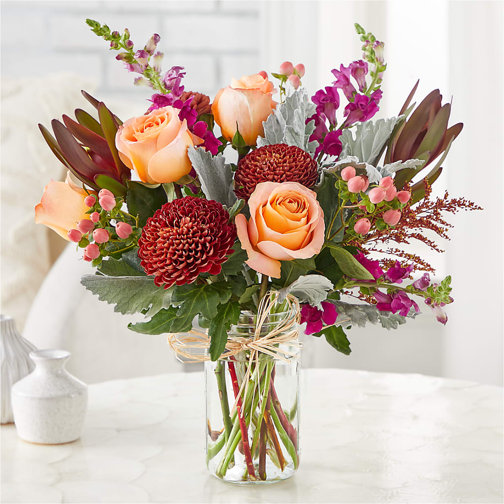 Moody Hues Bouquet –  Grayson Florist And Gifts, Independence VA